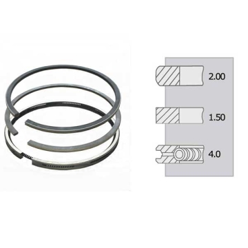 KIT-ANILLO DE PISTON STD 75 MM | JCB | 02/630060
